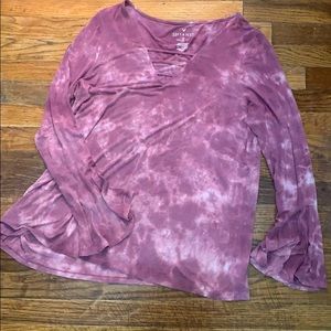 American eagle tie dye long sleeve